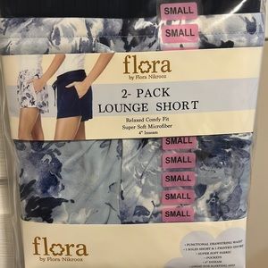 Flora 2 Pack Lounge Shorts